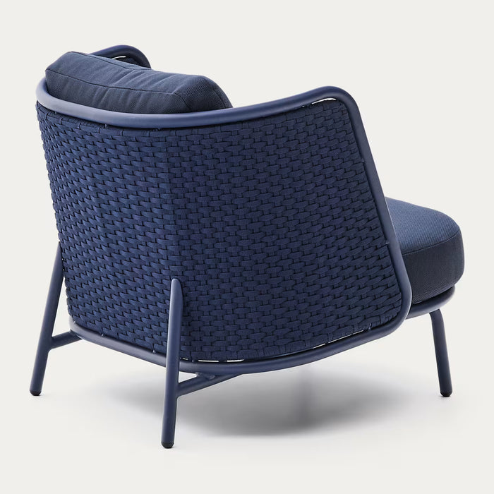 Kave Home Sedalis Lounge Stoel - Blauw