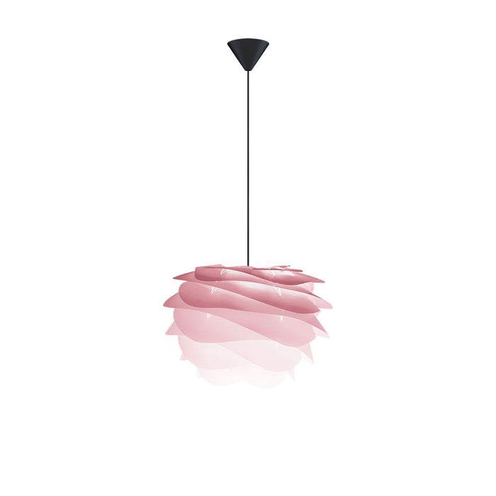Umage Carmina Mini hanglamp baby rose - met koordset zwart - Ø 32 cm