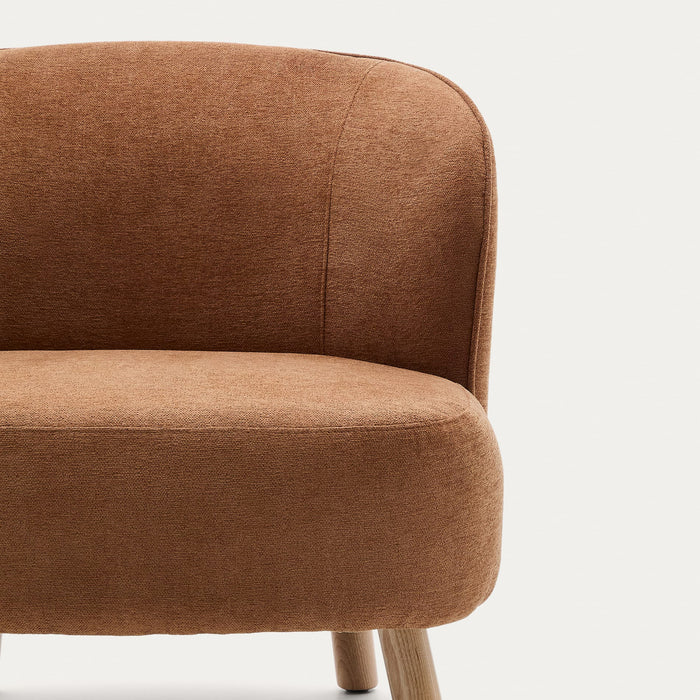 Kave Home Ulit Fauteuil - Chenille - Terracotta