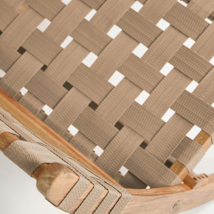 Kave Home Chabeli Klapstoel - Bruin