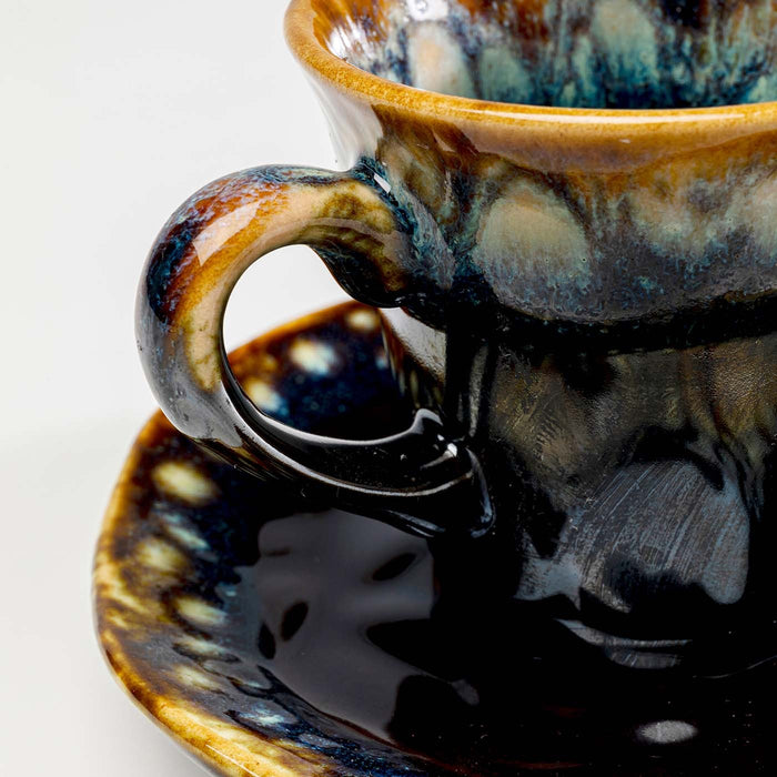 Kare Design Lio Koffiekoppen blauw 4st