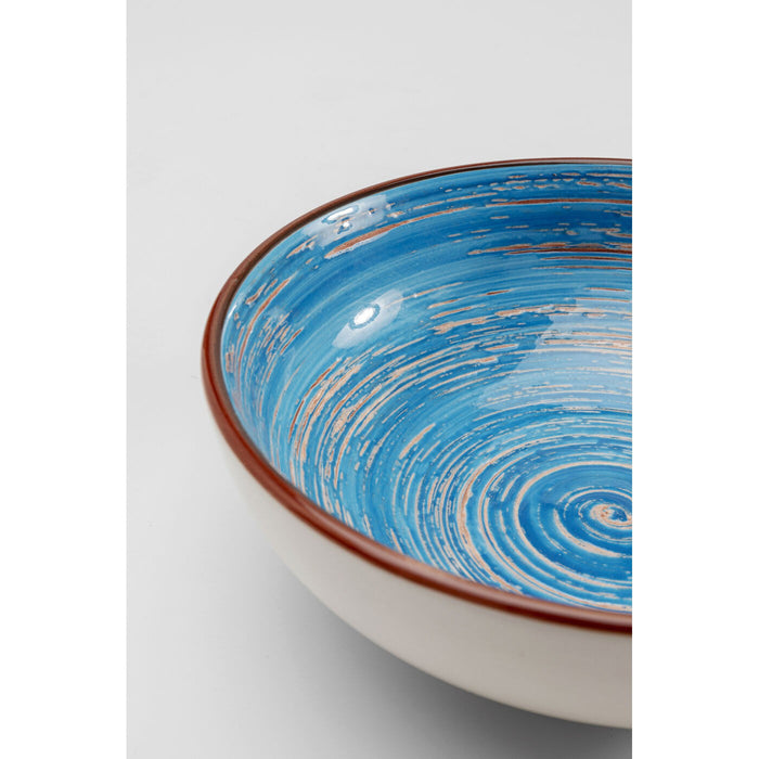 Kare Design Swirl Kommen blauw 4st