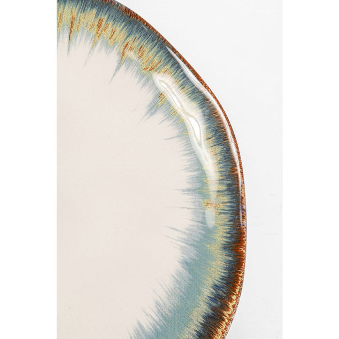 Kare Design Laguna borden blauw 20cm 4st