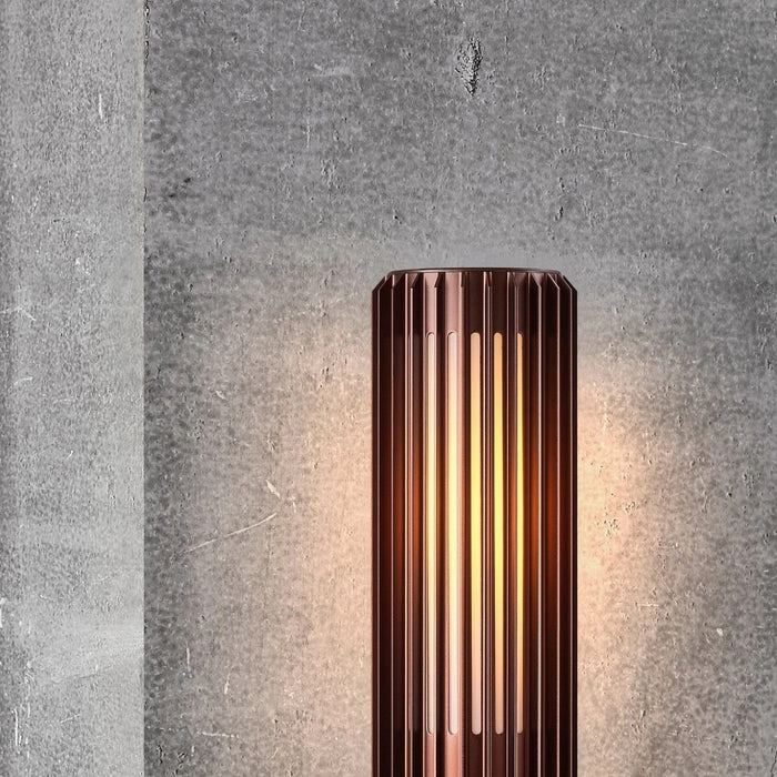 Nordlux Buitenlamp Aludra seaside paal H 45 cm bruin metallic