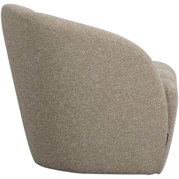 WOOOD Mojo 2-Zits Bankje Links - Bouclé - Beige Melange - 73x112x77