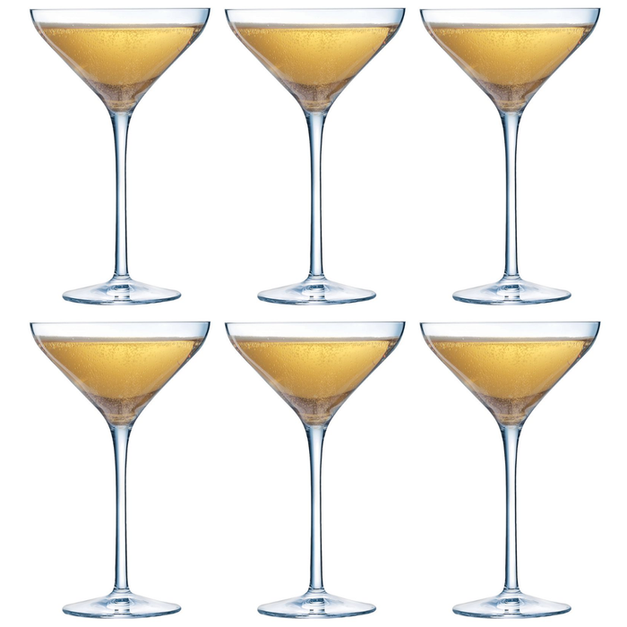 Chef & Sommelier Cocktailglazen New Martini - 210 ml - 6 stuks