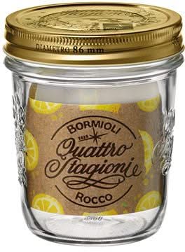 Bormioli Rocco Weckpot Quattro Stagioni - ø 8.6 cm | 200 ml - 4 stuks