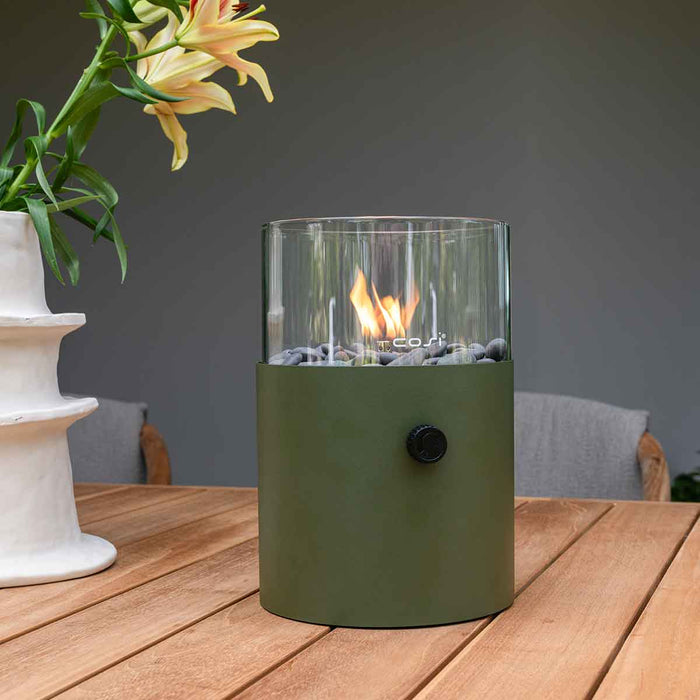 Cosi Fires Cosiscoop XL gaslantaarn - mosgreen