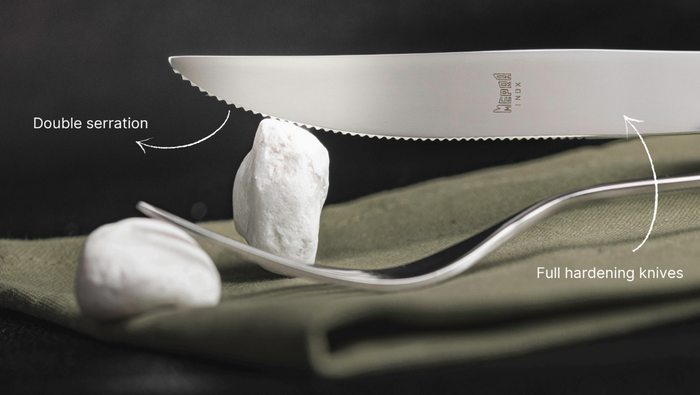 Mepra Bestekset Stiria - RVS - 4 delig | 1 Couvert