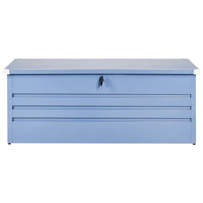 Beliani - CEBROSA - Kussenbox - Blauw - 600 l - Staal
