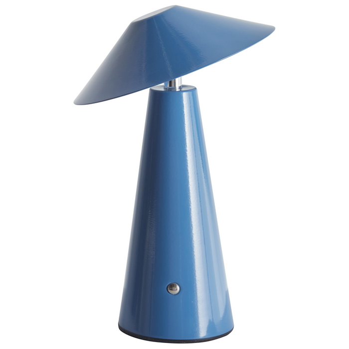 Beliani - APAYAO - Tafellamp - Blauw - IJzer