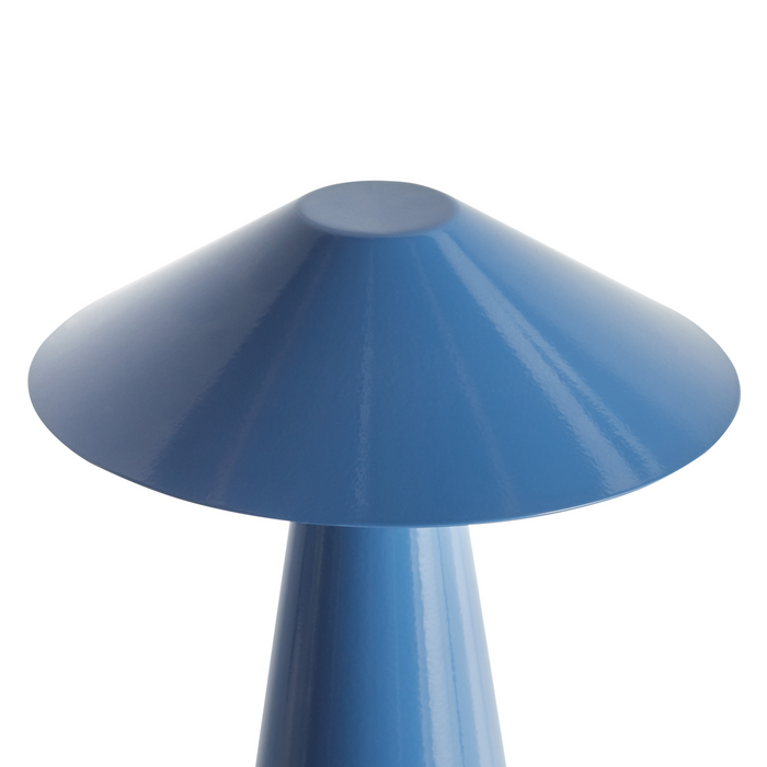 Beliani - APAYAO - Tafellamp - Blauw - IJzer