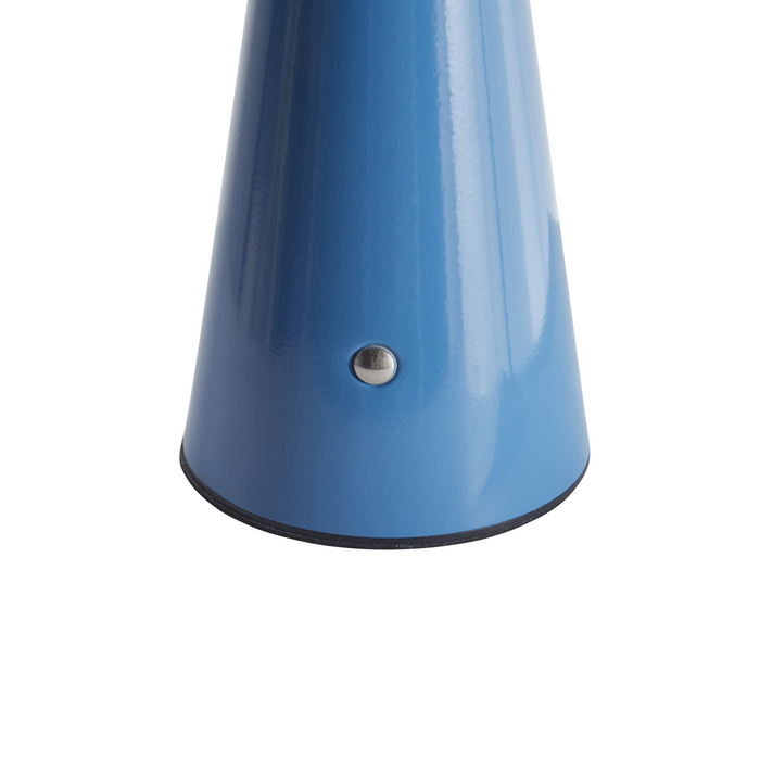 Beliani - APAYAO - Tafellamp - Blauw - IJzer