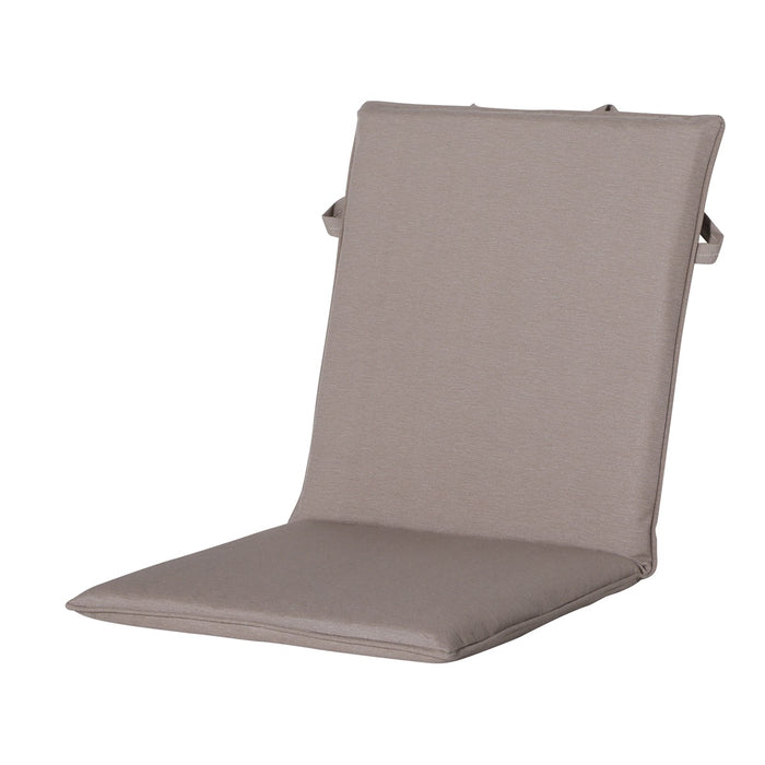 Madison - Stapelstoelkussen Panama taupe - Ca. 97x49 cm - Set van 4