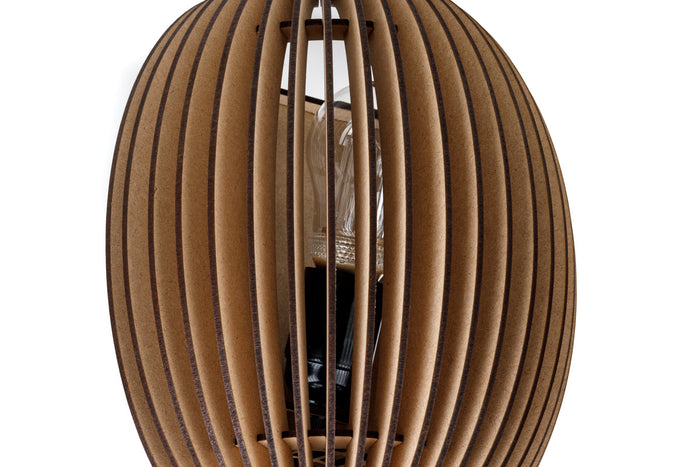 Blij Design Wandlamp Swan H 27 cm naturel