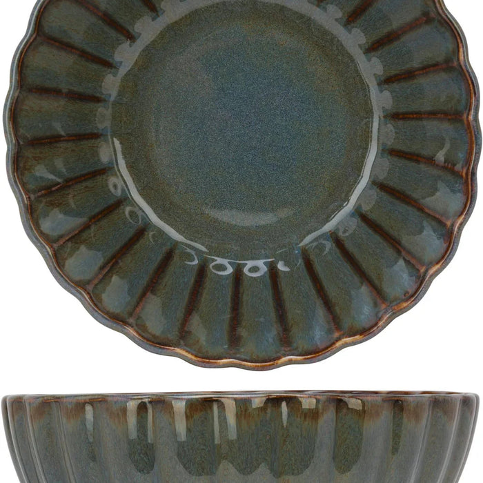 Cosy & Trendy Serviesset Astera Ocean 16-delig | 4 personen - 4 dinerborden, 4 diepe borden, 4 kommen en 4 mokken