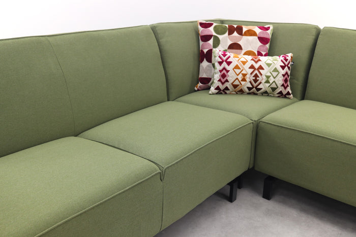 VDG Boavista Sunbrella hoekbank (3-delig) - Heritage Leaf