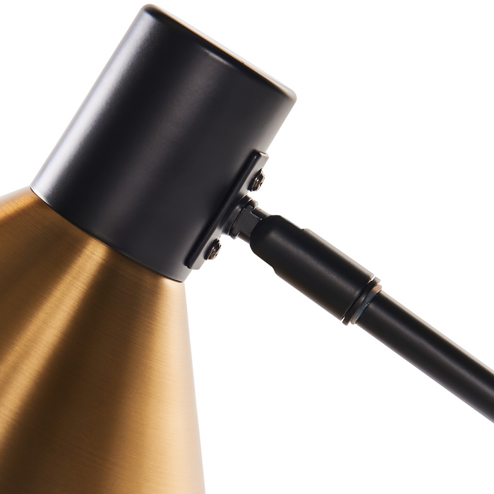 Beliani - PINKEEN - Tafellamp - Goud - IJzer