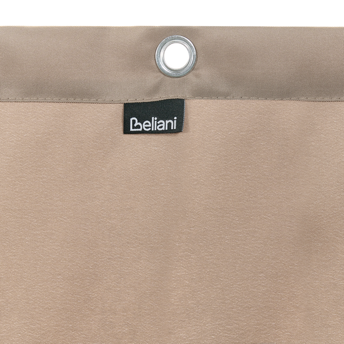 Beliani - VIMINO - Tuinpaviljoen - Taupe - Staal