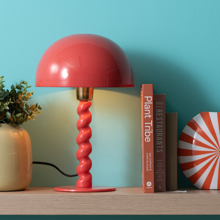 Leitmotiv - Tafellamp Prisa - Scarlet red