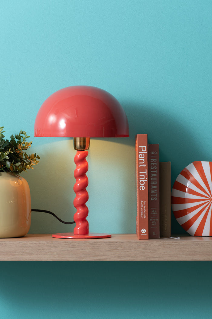 Leitmotiv - Tafellamp Prisa - Scarlet red