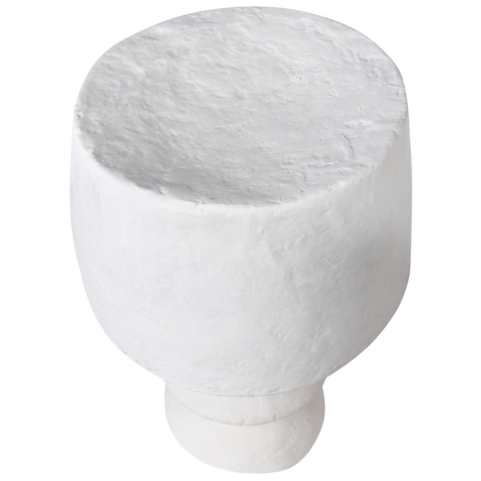 Beliani - ARAPEY - Tafellamp - Wit - Papier-maché