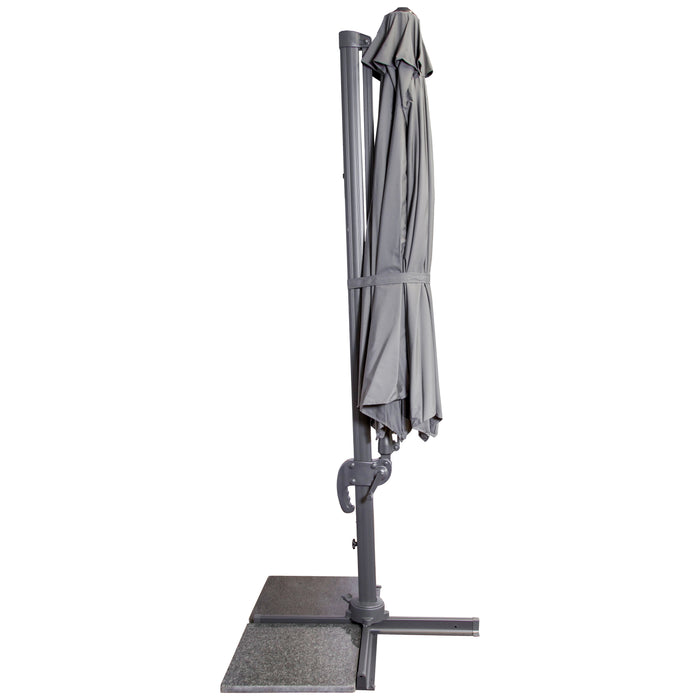 Sens-Line - Barbados Parasol - Ø3,5m - Grijs