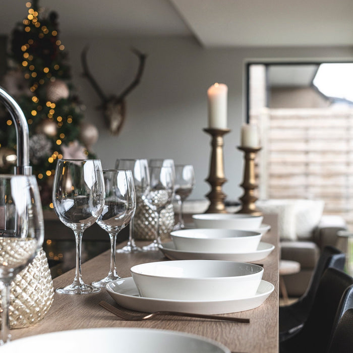 Cosy & Trendy Serviesset Oslo - 12-delig | 4 personen - 4 dinerborden, 4 ontbijtborden en 4 diepe borden