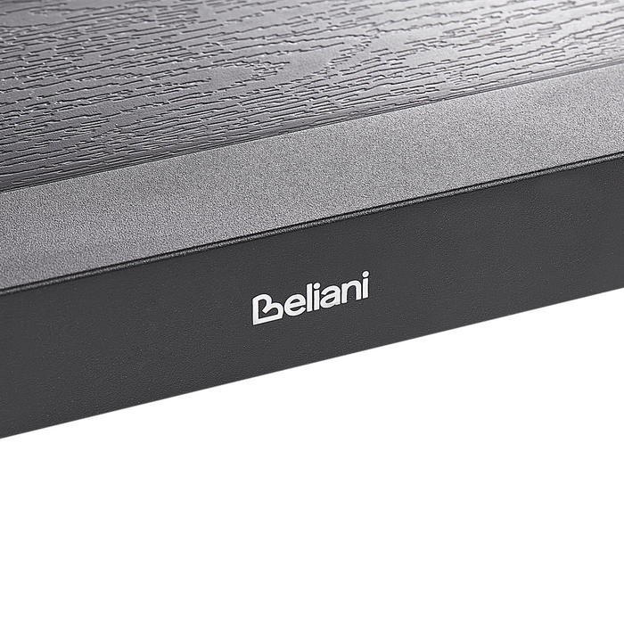 Beliani - NARDO - Ligstoel - Zwart - Aluminium