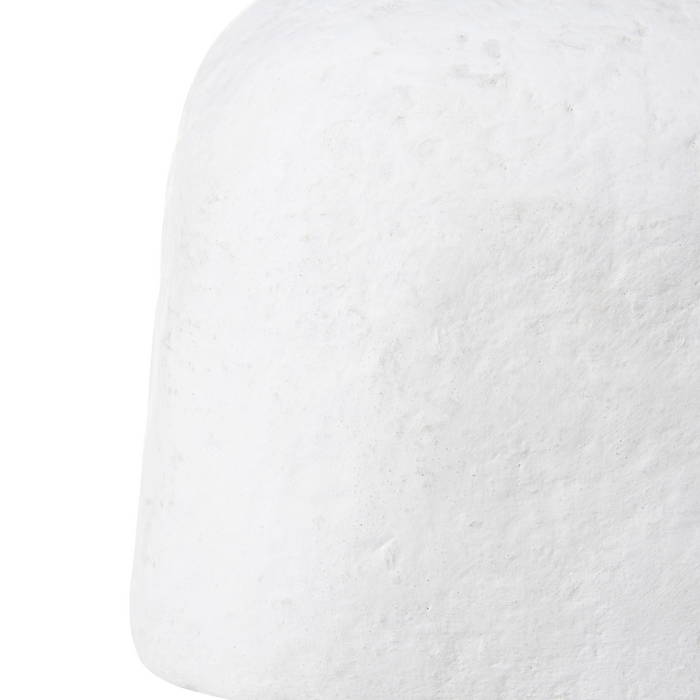 Beliani - CARRASCO - Tafellamp - Wit - Papier-maché