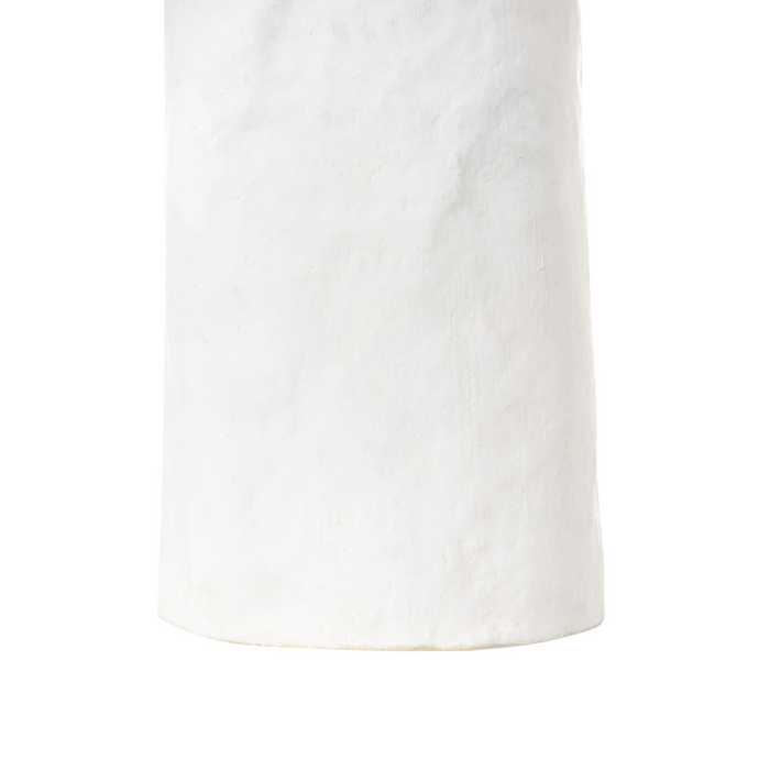 Beliani - CARRASCO - Tafellamp - Wit - Papier-maché