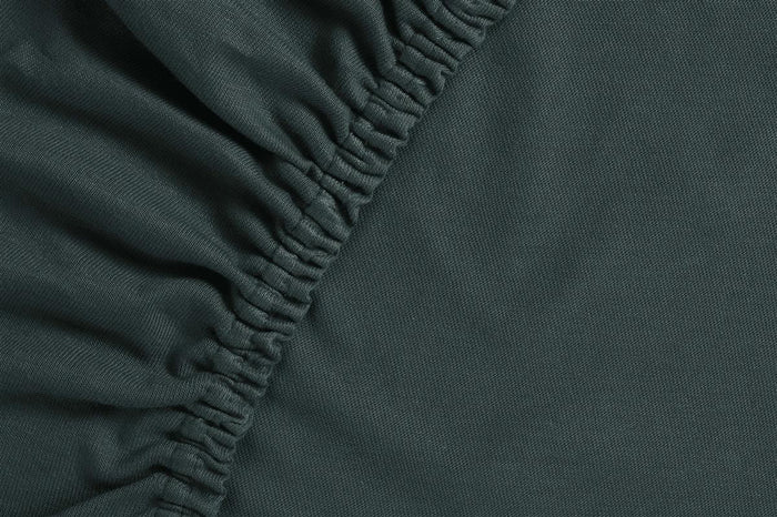 Ambiante Jersey - Topper Hoeslaken - 160x200|210 - Donker Groen