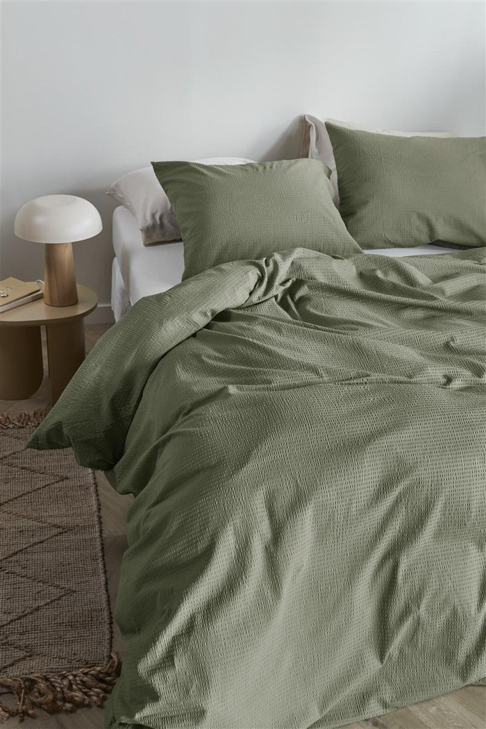 Beddinghouse Summer dekbedovertrek - 200x200|220 - Groen