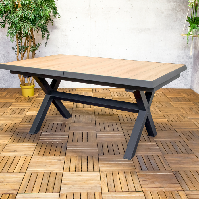 Sens-Line - Venetië Uitschuiftafel - 167|207cm - Keramiek