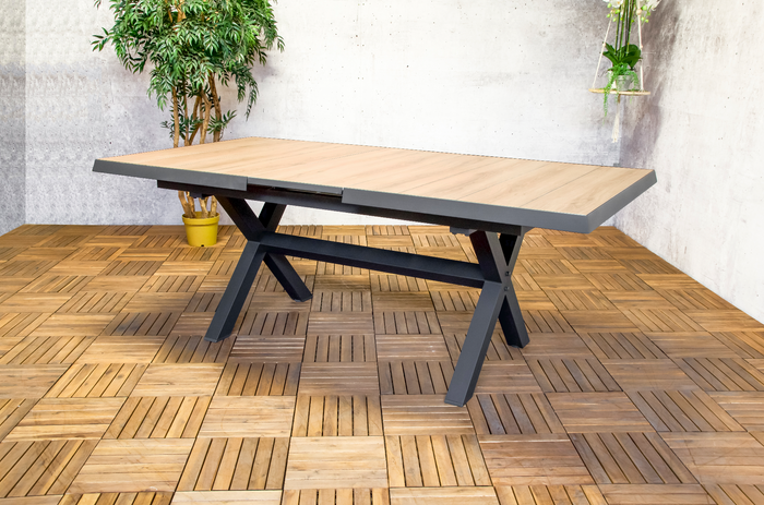 Sens-Line - Venetië Uitschuiftafel - 167|207cm - Keramiek