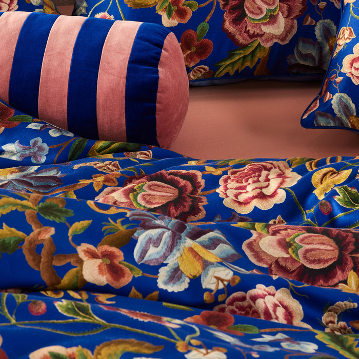 Essenza Roselina Kussensloop 60x70 cm - Ultra Marine Blue