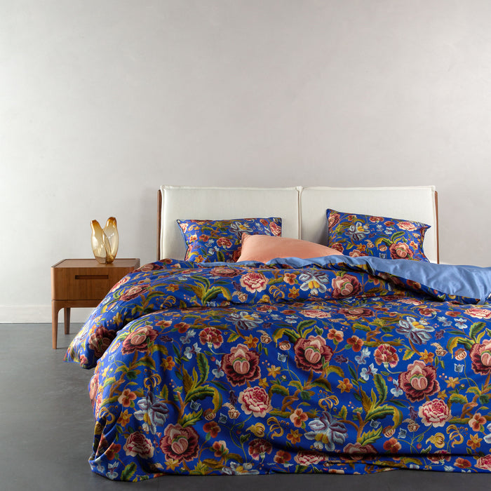 Essenza Roselina Kussensloop 60x70 cm - Ultra Marine Blue