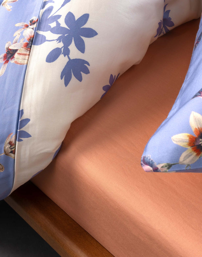 Essenza Fiora Dekbedovertrek 140 x 200|220 cm - Lavender Blue