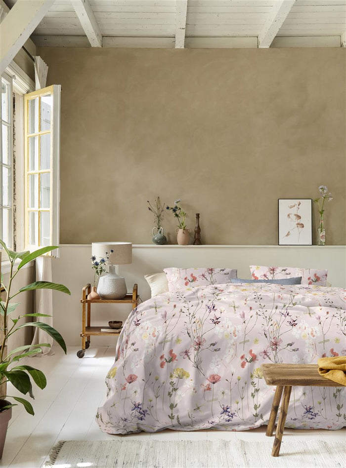Ariadne at Home Flowerlove dekbedovertrek - 200x200|220 - Zand