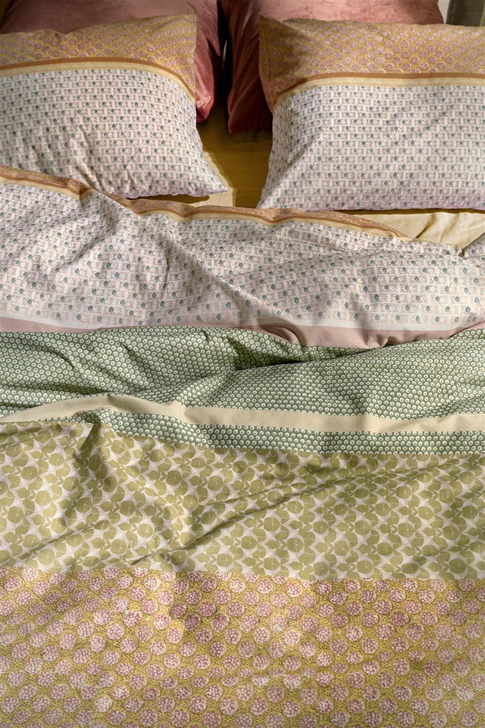 At Home by BeddingHouse Rows dekbedovertrek - 200x200|220 - Multi