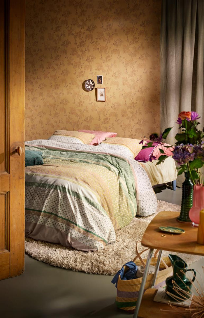 At Home by BeddingHouse Rows dekbedovertrek - 200x200|220 - Multi