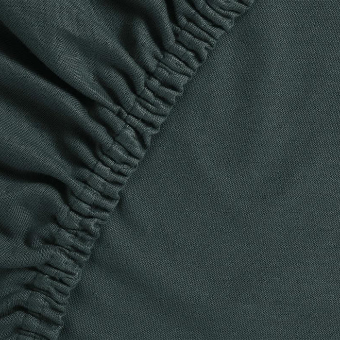 Ambiante Jersey - Topper Hoeslaken - 200x200|210 - Donker Groen