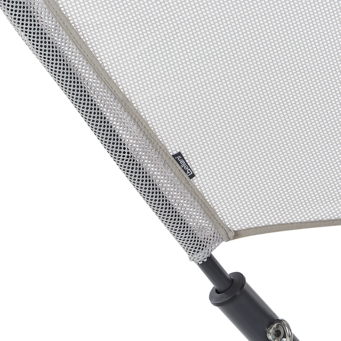 Beliani - SOLAGNA - Schommelbank 3-zits - Lichtgrijs - Staal