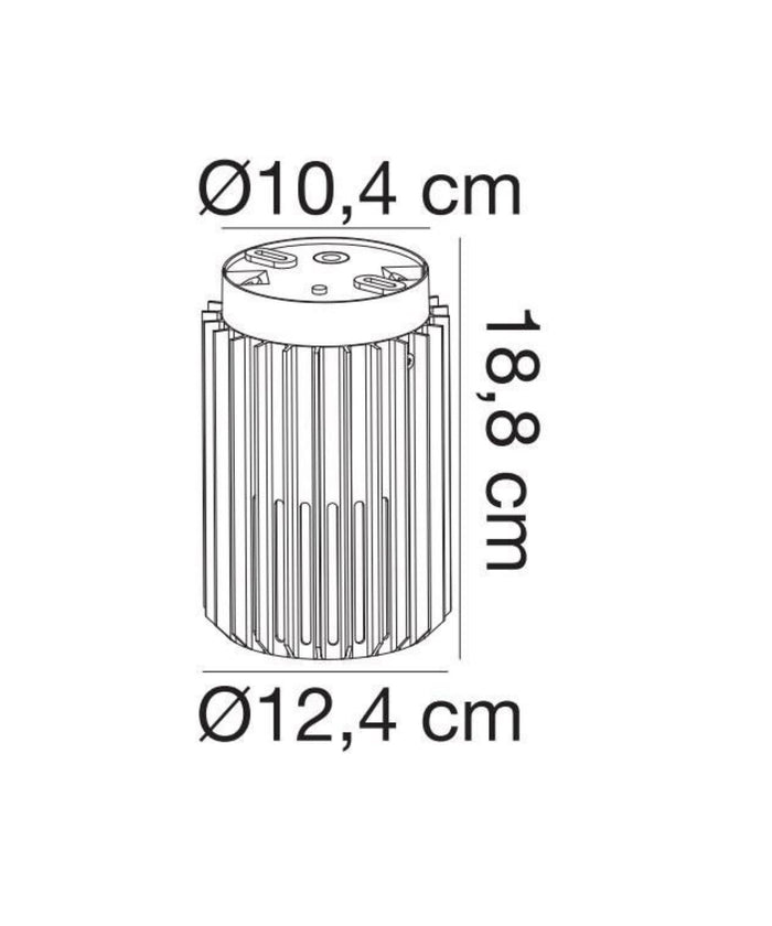 Nordlux Buitenlamp Aludra seaside plafond antraciet