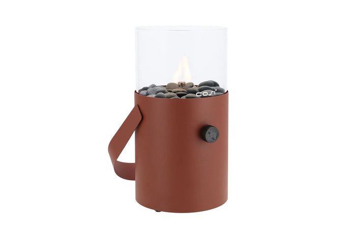 Cosiscoop terra brown - Original - gaslantaarn met gaspatroon