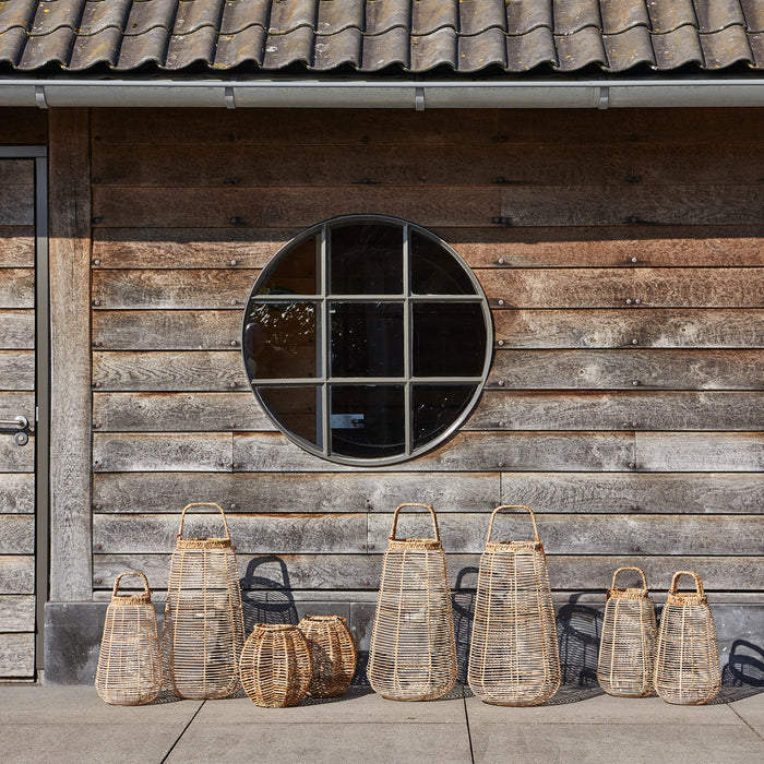 Riviera Maison Lantaarn windlicht Naturel - Cyrus Kaarslantaarn