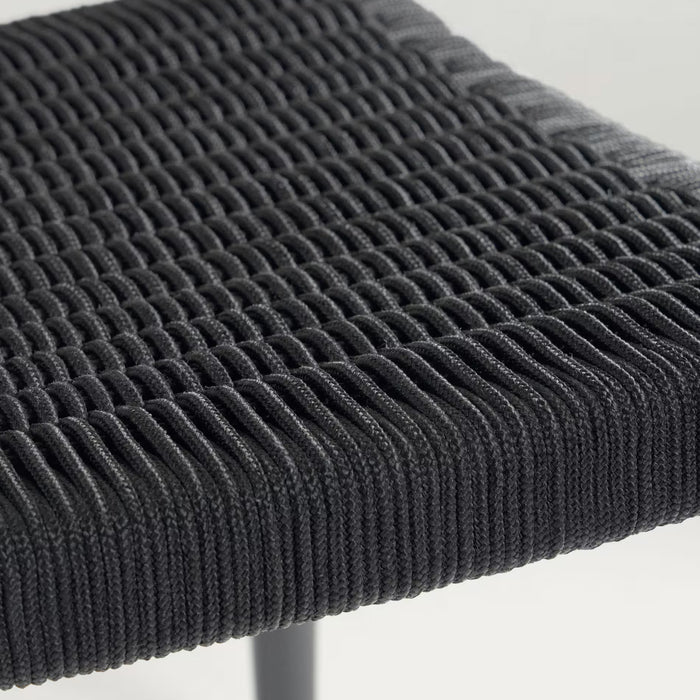 Kave Home Nina Dinerstoel - Zwart / Zwart