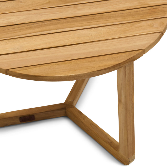 Riviera Maison Bijzettafel buiten - Lovina Dia 60 - Bruin