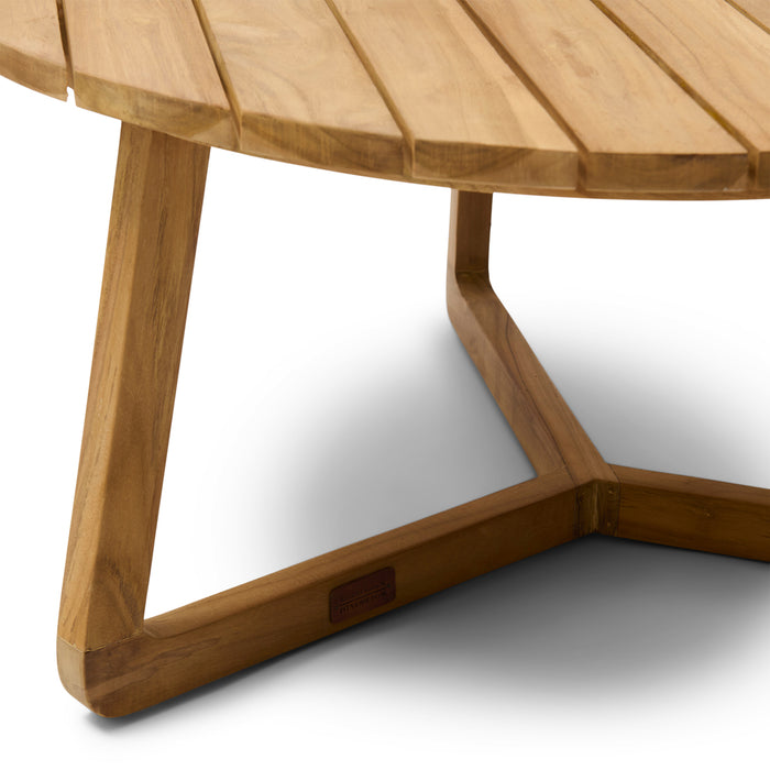 Riviera Maison Bijzettafel buiten - Lovina Dia 80 - Bruin