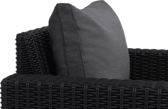 Allibert California Chaise Longue Loungeset - 3-4 personen - Grafiet